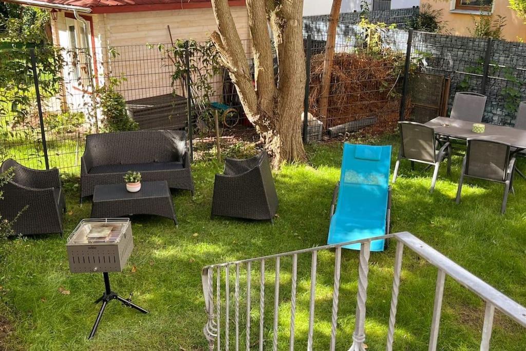 Schmuckstueck Im Herzen Rostocks Mit Gruener Oase Exterior foto